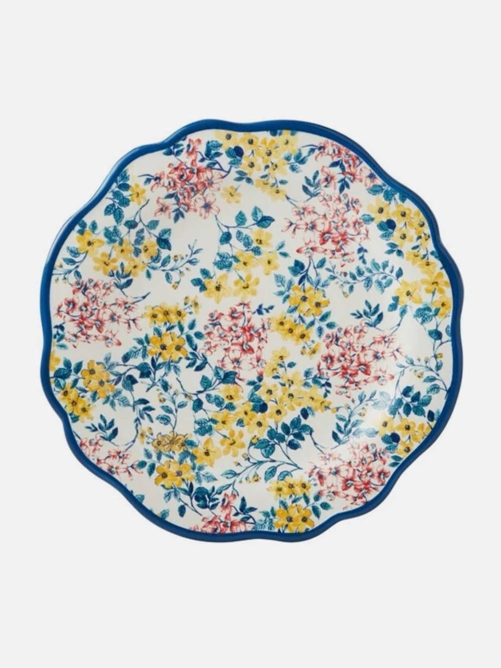 The Pioneer Woman (2) Vintage inspired Pretty Posies Pattern Dinner Plate